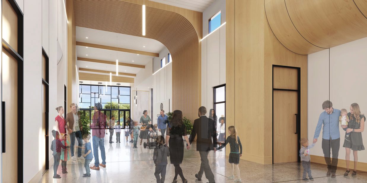 Civic — Public atrium.