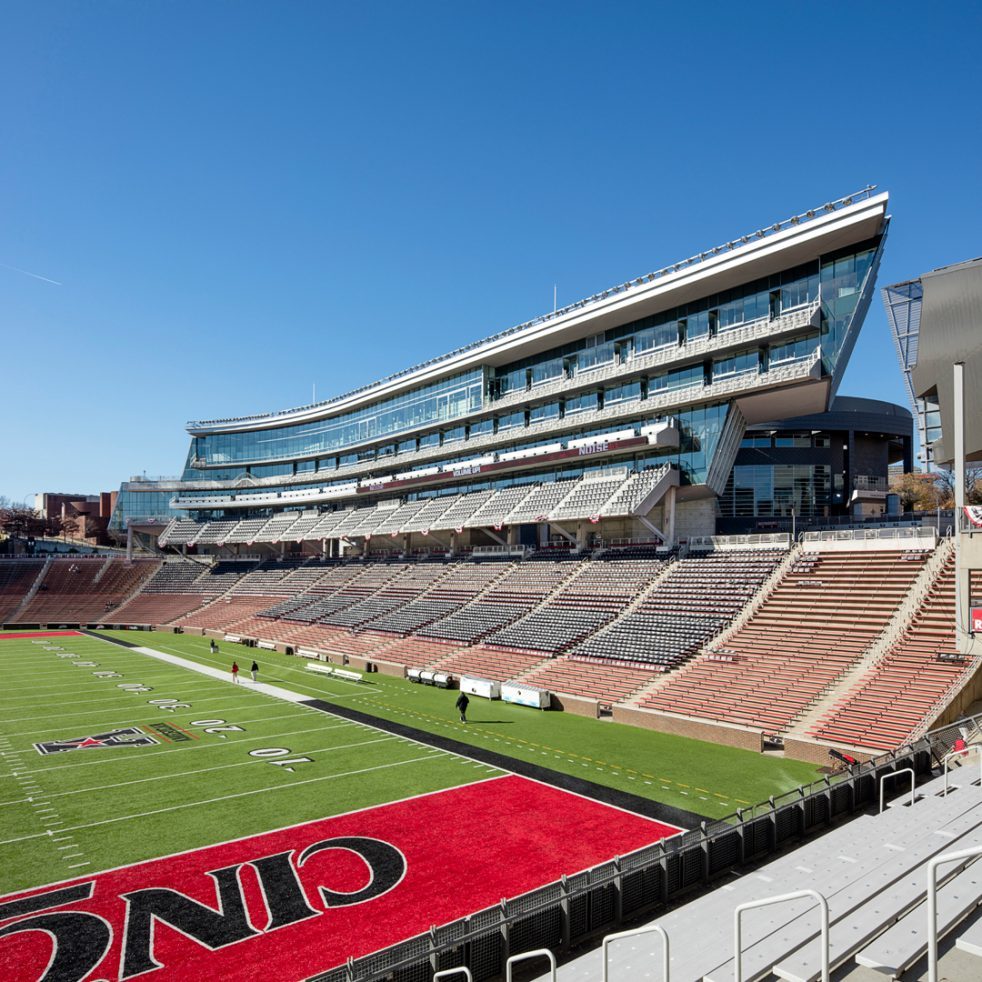 University of Cincinnati — Nippert Stadium — Addition and renovations. Project Designer.