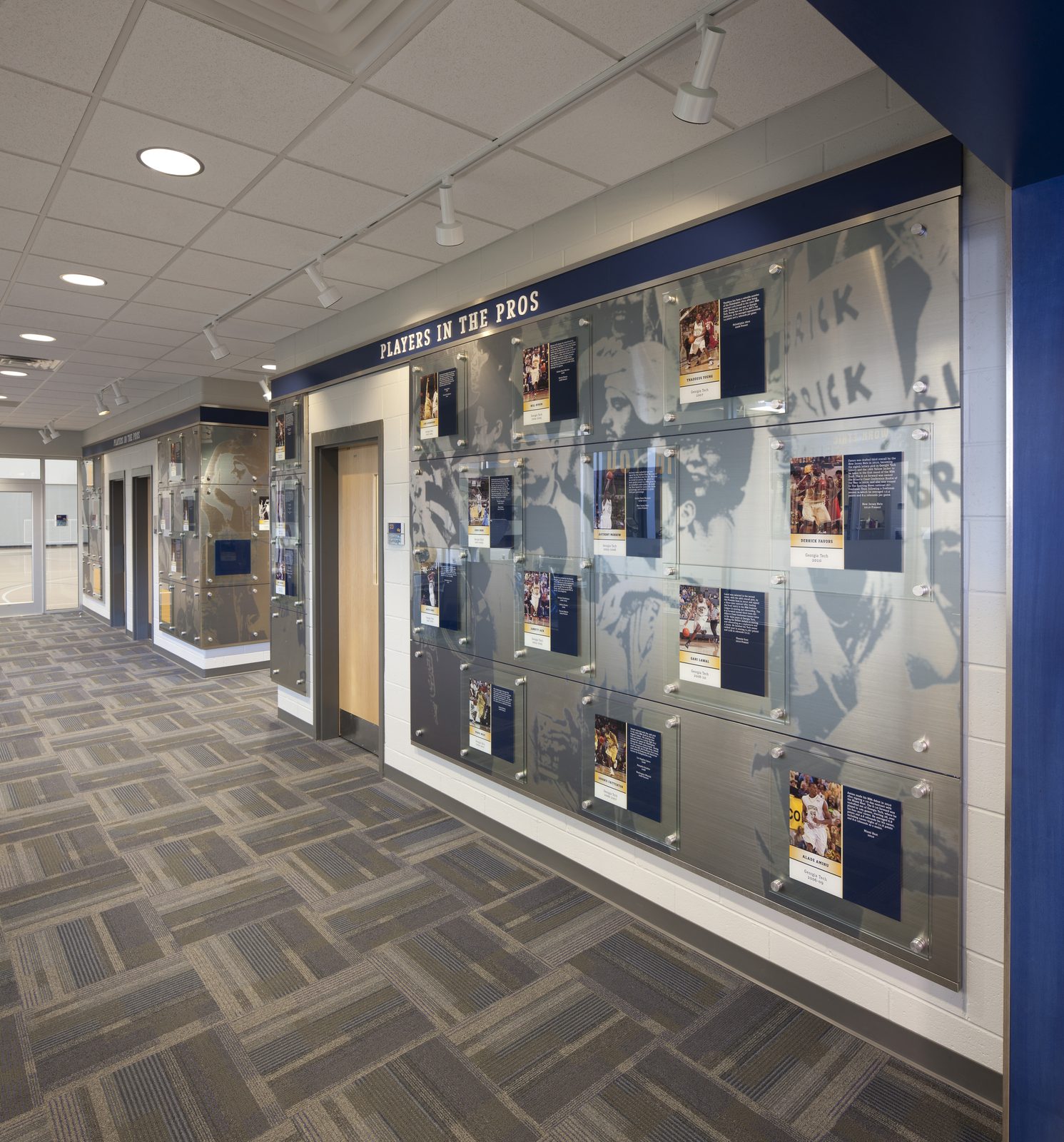 Sport and recreation — Concourse and display.